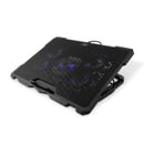 Coolbox NCP17-V5 Base de arrefecimento para portátil - Silenciosa - Compatível com 17" - Design ergonómico - Cor preta - Coolbox 298502