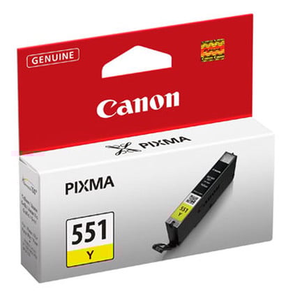 Canon CLI-551 Y tinteiro 1 unidade(s) Original Rendimento padrão Amarelo - Canon CLI551Y