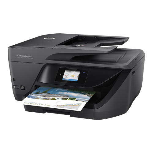HP OfficeJet Pro 6971, Jato de tinta térmico, Impressão a cores, 600 x 1200 DPI, A4, Impressão directa, Preto
