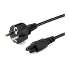 EQUIP CABO POWER SCHUKO STRAIGHT/ IEC 60320 (C5) 3.0M BLACK - Equip 112151