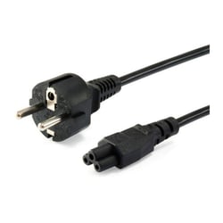 EQUIP CABO POWER SCHUKO STRAIGHT/ IEC 60320 (C5) 3.0M BLACK - Equip 112151