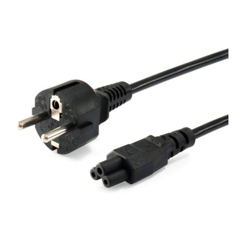 EQUIP CABO POWER SCHUKO STRAIGHT/ IEC 60320 (C5) 3.0M BLACK - Equip 112151