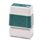 Suporte de carimbos verde. 6 carimbos de 14 x 38 mm - Brother PR1438G6P