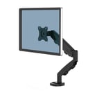 Fellowes Eppa Single Monitor Arm - Até 39" e 8kg - Ajuste por mola a gás - Preto - Fellowes 9683101