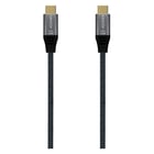 Aisens Cable USB 3.2 Gen2x2 Aluminio 20Gbps 8K@30Hz 5A 100W E-Mark, Tipo USB-C/M-USB-C/M - 0.6m - Color Gris - Aisens A107-0670
