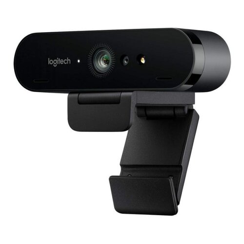 Logitech Brio Stream Webcam profissional para Ultra HD 4K USB 3.0 - HDR - Campo de visão de 90° - Focagem automática - Preto - Logitech 960-001194