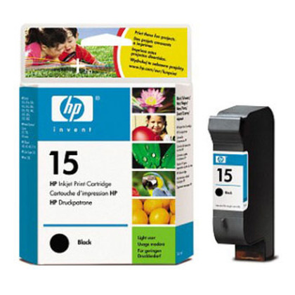 HP 15 Large Black Inkjet Print Cartridge tinteiro Original Preto - C6615D
