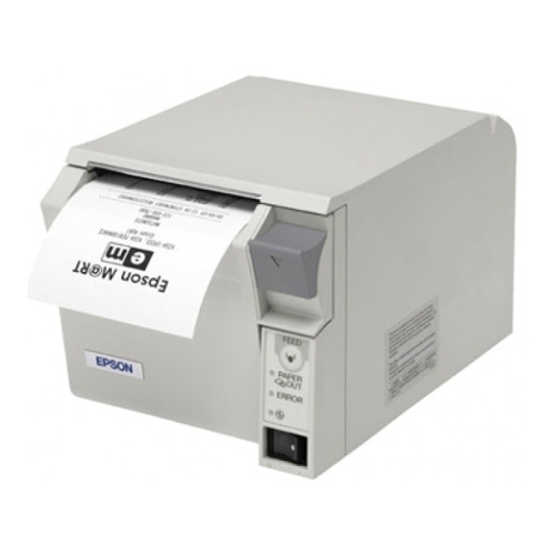 Epson TM-T70 (001LG): Parallel, PS, ECW, 170 cps, 180 x 180 DPI, 4 KB, Portugal, 52 milhões caracteres, 5 - 45 °C - Epson C31C637001LG