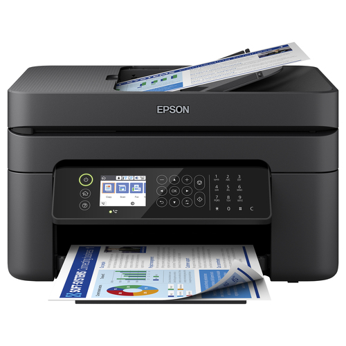 Epson WorkForce WF-2850DWF, Jato de tinta, Impressão a cores, 5760 x 1440 DPI, A4, Impressão directa, Preto - Epson C11CG31402
