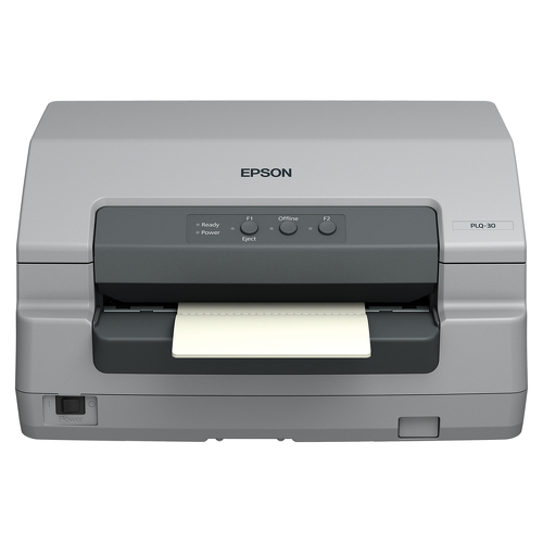 Epson PLQ-30, 585 cps, 360 cps, 195 cps, 10,12 cpi, 7 cópias, CODABAR (NW-7), Code 128 (A/B/C), Code 39, EAN13, EAN8, Industrial 2/5, Interleaved 2/5, UPC-A,... - Epson C11CB64021