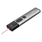 Apontador laser sem fios Trust Kazun - 4 botões - Alcance operacional 30 m - Laser vermelho - Alumínio - Trust 23333