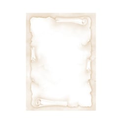 Papel Temático Pergaminho A4 90g 20 Folhas - APLI APL11965