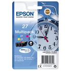 Tinteiro EPSON 27 Multipack 3 Cores + Alarme RF - WF-3620/3640/7110/7610/7620 - Epson C13T27054022