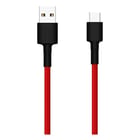 Cabo Xiaomi USB-A macho para USB-C macho - Comprimento 1m - Cor vermelho/preto - Xiaomi 251437