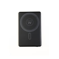 Ewent EW1160 Powerbank Magsafe 5000mAH 20W PD e QC - USB-C - Cor preta - Ewent EW1160