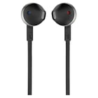 JBL EARPHONES TUNE T205 ECO 3.5" C/ BOLSA TRANSPORTE BLACK - JBL JBLT205BLACK