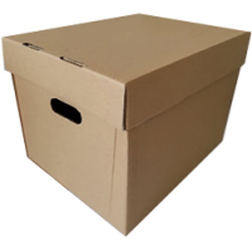 Caixa Arquivo com Tampa 420x330x300mm 10un - Outras 1701089