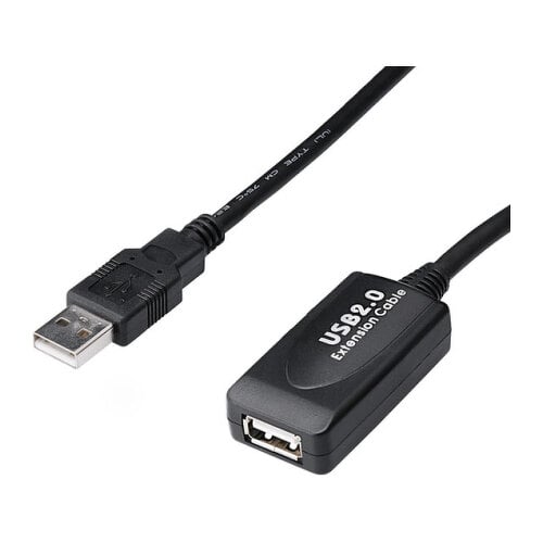 DIGITUS CABO EXTENSAO ACTIVA USB 2.0 PRETO - 20MT - DIGITUS DA-73102