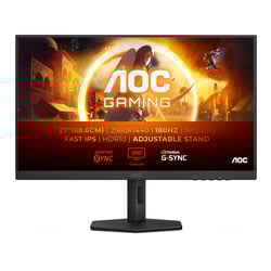AOC MONITOR IPS 27" 16:9 QHD 1MS 180HZ HDMI DP HAS Q27G4XF - AOC Q27G4XF