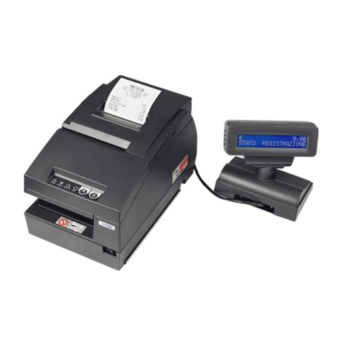 Epson FP-H6000, Dot matrix, 180 x 180 DPI, 200 mm/seg, 17,8 cpi, 80 mm, Com fios - Epson C31C625020JF