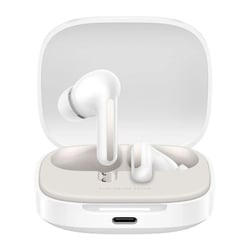 Auscultadores Xiaomi Redmi Buds 6 Bluetooth 5.4 - Microfone incorporado - Som surround de 360° - Cancelamento de ruído - Bateria com autonomia até 10h - Resistência à água IP54 - Controlo tátil - Cor branca - Xiaomi BHR9250GL