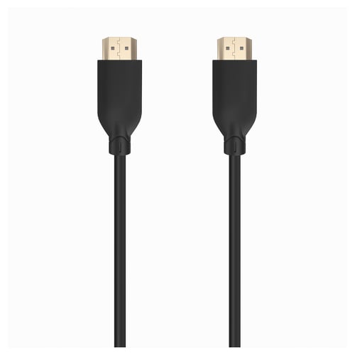 Cabo HDMI Aisens V2.0 CCS Premium de Alta Velocidade / Hec 4K@60Hz 18Gbps - A/M-A/M - 0,5m - Preto - Aisens A120-0728