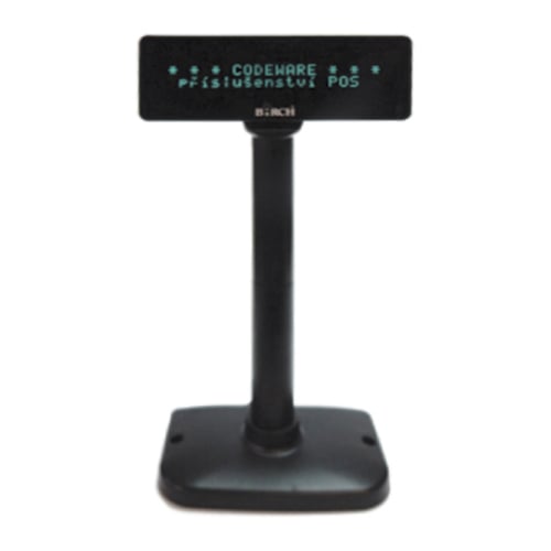 BIRCH VISOR CLIENTE PRETO 2X20 USB/RS232 ALIMENTADO SUBST DSP-880FB - Birch DSP-V9FB