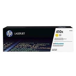 HP Toner LaserJet original 410X amarelo de elevado rendimento - CF412X