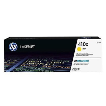 HP Toner LaserJet original 410X amarelo de elevado rendimento - CF412X