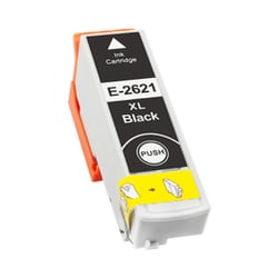 Cartucho de tinta preto genérico Epson T2621/T2601 (26XL) - Substitui C13T26214012/C13T26014012 - Epson EI-T2621