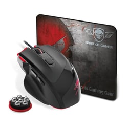 SPIRIT OF GAMER RATO PRO-M3 BUNDLE GAMING MOUSE + PAD - Spirit of Gamer S-PM3RGB