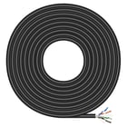 Aisens Cable de Red Exterior Impermeable RJ45 Cat.6 Ftp Rigido Awg24 - 100m - Color Negro - Aisens A135-0673