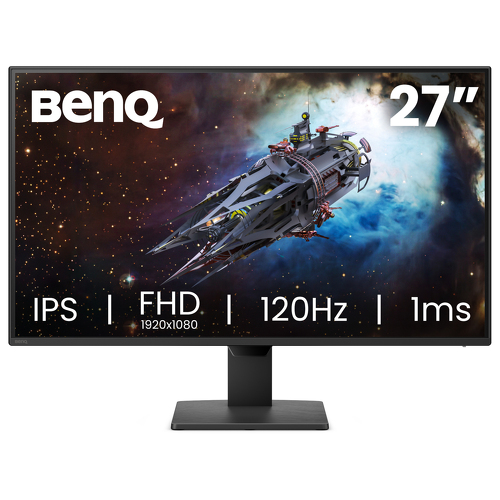 BenQ GW2790P - Monitor de 27'', IPS, 1920 x 1080, 120 Hz, 5 ms / 1 (MPRT), DP / HDMI, 120 Hz, 99% sRGB - BenQ 9H.LPFLJ.LBE