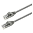Cabo de rede Aisens Patch Cord RJ45 LSZH Cat.6A 500 Mhz UTP AWG24 - 0,25 m - Sem halogênio - 10 Gigabit/s - Cor cinza - Aisens A145-0324