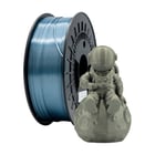 Filamento 3D PLA SILK - Diametro 1.75mm - Bobina 1kg - Color Plata - 3D 269067
