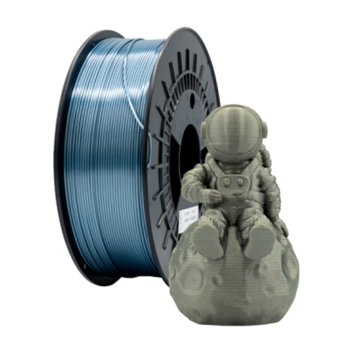 Filamento 3D PLA SILK - Diametro 1.75mm - Bobina 1kg - Color Plata - 3D 269067