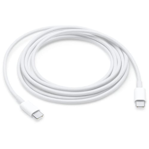 Apple Cable USB-C a USB-C - Longitud 2m - Color Blanco - Apple 300752