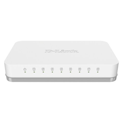 D-Link 8 portas Gigabit 10/100/1000 Mbps Switch - D-Link GO-SW-8G