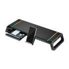 EWENT SUPORTE MONITOR RGB+ GAVETA+ HUB 4 PORTS USB 3.0+ SUPORTE TLM - Ewent EW1268