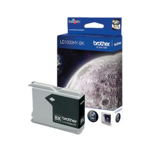 Tinteiro de tinta preto de alta capacidade - Brother LC1000HYBK