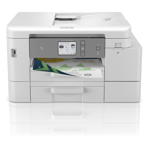 Brother MFC-J4540DW, Jato de tinta, Impressão a cores, 4800 x 1200 DPI, A4, Impressão directa, Branco - Brother MFCJ4540DW