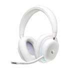 Headset gamer sem fio Logitech G735 DTS 7.1 com microfone - Tecnologia Lightspeed - Bateria com duração de até 56 horas - Compatibilidade com Dolby Atmos - Branco - Logitech 981-001083