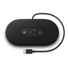 Coluna de som USB-C Black - ideal para reuniões do Microsoft Teams, chamadas nítidas e fiáveis, e uma excelente qualidade de som para ouvir música - Microsoft 8L2-00005
