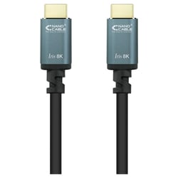 Nanocable Cable HDMI 2.1 Iris 8K A/M-A/M 1.5m - Color Negro - Nanocable 10.15.8001-L150