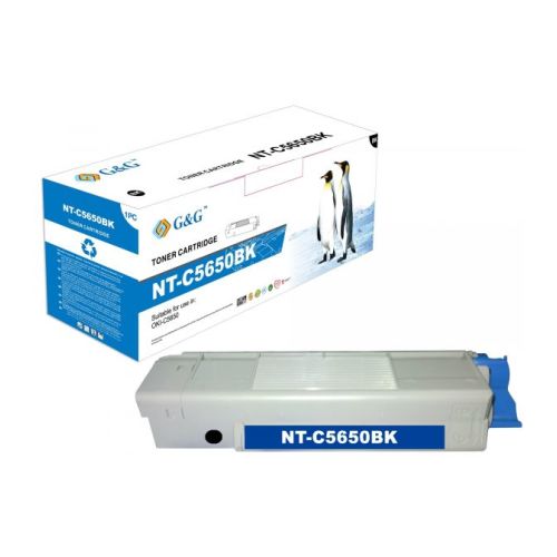 Toner Oki C5650/C5750 Preto - Oki 43865708