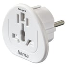 Adaptador de corrente HAMA Shuck Uk/US/China/Itália/Suiça ->Euro - Branco 223455 - Hama 00223455