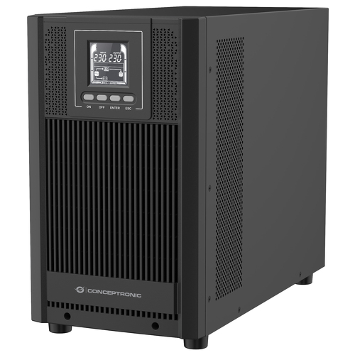 CONCEPTRONIC UPS ZEUS 3000VA 2700W 4xSCHUKO ONLINE TOWER - Conceptronic ZEUS52ES3K