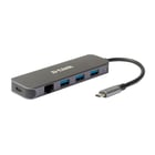 D-LINK HUB 5-IN-1 USB-C WITH GIGABIT ETHERNET/POWER DELIVERY - D-Link DUB-2334