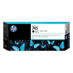 Tinteiro HP F9K05A Preto Mate Original - 745 - HP 289092