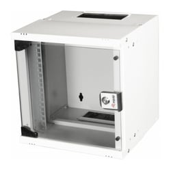 EQUIP ECO BASTIDOR MURAL 10" CABINET 06U 300X300MM RAL7035 GREY - Equip EWM-06-3030-G